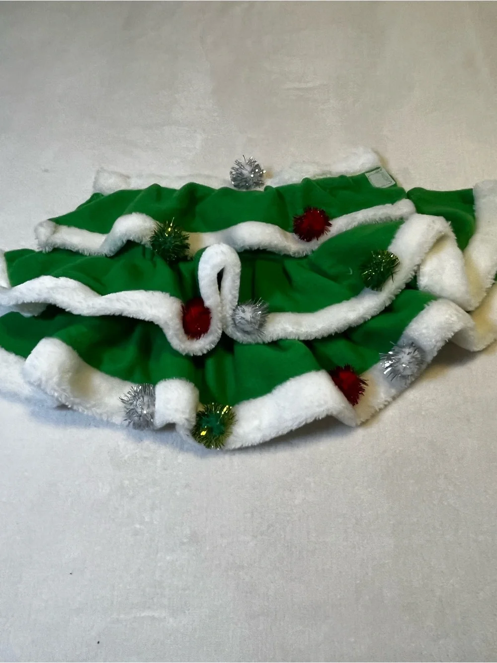 🎄🐶 Christmas Tree Dog Sweater Dress Green Holiday Pet Outfit 🐶